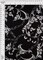 1 Yard Black DTY Brushed Status Print Stretch Knit Fabric 58/60" Wide